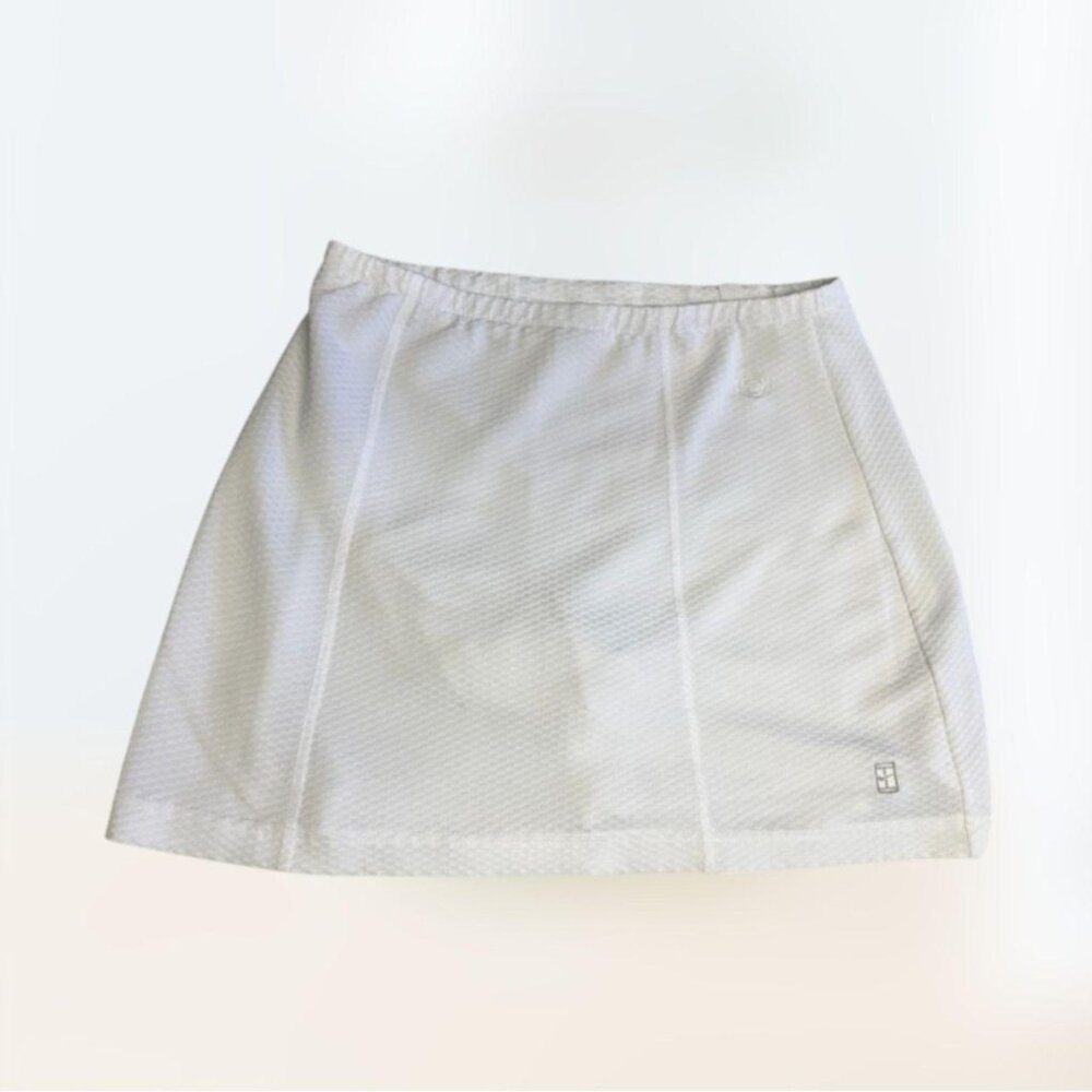 Y2k Preppy White Nike Tennis Skirt Women's Size S athletic sporty workout golf
